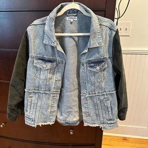 Lucy Avenue Jean & Corduroy Shacket